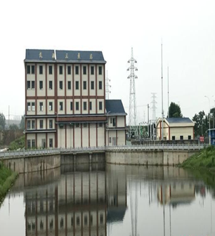 常青泵站二期土建工程，攔污柵橋、撈草機(jī)